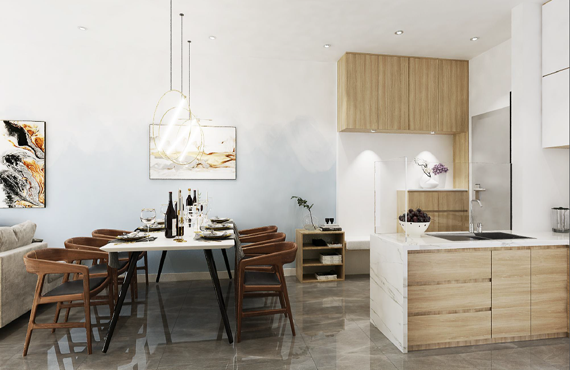 Thiết kế - Thi công nội thất căn hộ chung cư MidTown Phú Mỹ Hưng